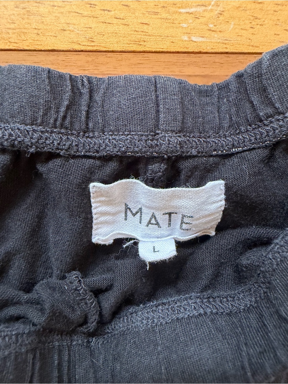 Mate the Label Tencel Sleep Short - JET BLACK | L - Picture 4 of 4